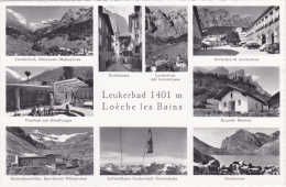 SUISSE,SWITZERLAND,SWISS, HELVETIA,SCHWEIZ,SVIZZERA ,VALAIS,LEUKERBAD-LOECHE LES BAINS,COL GEMMI,PHOTO KLOPFENSTEIN - Loèche