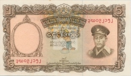 BIRMANIE - BIR-5KYAT-1958 / P 47 - Myanmar