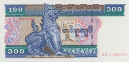 BIRMANIE - BIR-100KYAT-1994 / P 74 - NEUF / UNC - Myanmar