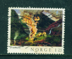 NORWAY - 1980  Paintings  1k25  Used As Scan - Gebruikt