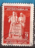 1945 JUGOSLAVIJA  Acclaim PEOPLE'S REPUBLIC USED - Usados