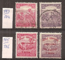 Hongarije     Y/T    183  Tot  186       (X + O) - Used Stamps