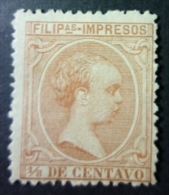 FILIPINAS 1894: Edifil 108, (*) Nsg - FREE SHIPPING ABOVE 10 EURO - Philippines