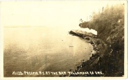 Pacific Ry At The Bar Tillamook, Ore. - & Train - Otros & Sin Clasificación