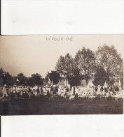 Carte Postale Photo LEROUVILLE (Meuse)  Jour De Fête Photo G.LEROY Lérouville - Lerouville