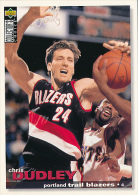 Basket NBA (1995), CHRIS DUDLEY, N° 130, Portland Trail Blazers, Upper Deck, Collector's Choice, Trading Cards... - 1990-1999