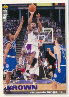 Basket NBA (1995), RENDY BROWN, N° 137, Sacramento Kings, Upper Deck, Collector's Choice, Trading Cards... - 1990-1999