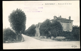 95  MONTSOULT  / Boulevard De La Gare / - Montsoult