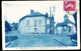 95  MONTSOULT  / Rue De La Mairie Et Rue Du Chemin De Fer  / - Montsoult