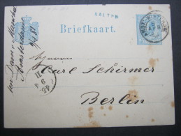 1881, AALTEN  ,  Stationsstempel Auf Karte - Covers & Documents