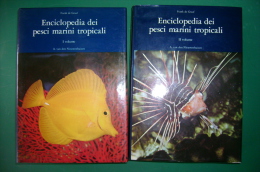 PFP/13 Frank De Graaf ENCICLOPEDIA DEI PESCI MARINI TROPICALI 2 Vol. Ed.Primaris 1978 - Tiere