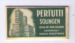 LAMETTA DA BARBA - PERTUTTI SOLINGEN - ANNO 1930 - Razor Blades