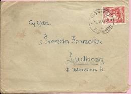 Letter - Rovinj-Ludbreg, 15.6.1957., Yugoslavia (FNR Jugoslavia) - Lettres & Documents