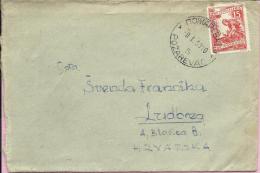 Letter - Požarevac-Ludbreg, 8.1.1953., Yugoslavia (FNR Jugoslaviaj) - Briefe U. Dokumente