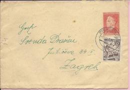 Letter - Pisarovina-Zagreb, 9.4.1952., Yugoslavia (FNR Jugoslaviaj) - Briefe U. Dokumente