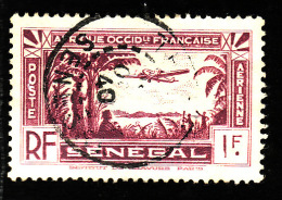 SENEGAL  1935  -  PA 3  -  Oblitéré - Poste Aérienne