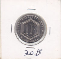 1 Franc 1958-1988 CHARLES DE GAULLE - Commemorative