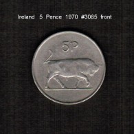 IRELAND    5  PENCE  1970  (KM # 22) - Irlande