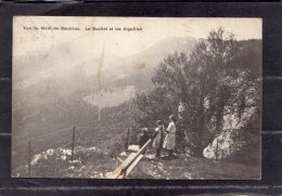 43769     Svizzera,   Vue  Du  Mont-de-Baulmes  -  Le  Suchet  Et  Les  Aiguilles,  VG  1924 - Baulmes