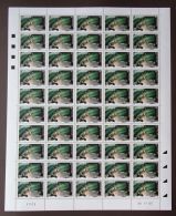 FRANCE 2003 FEUILET 50 TIMBRES DE SERVICE DE L´UNESCO RENNE    YT N°128  ** - Feuilles Complètes