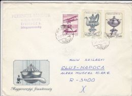 FOLKLORE ART MOTIFS, METALLURGY, SPECIAL COVER, 1988, HUNGARY - Brieven En Documenten