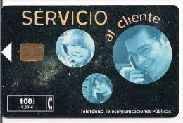 TARJETA TELEFONICA SERVICIO AL CLIENTE  TIRADA 53000 - Euskaltel