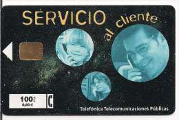 TARJETA TELEFONICA SERVICIO AL CLIENTE  TIRADA 46000 - Euskaltel