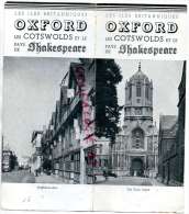 ANGLETERRE - OSFORD - LES COTSWOLDS ET LE PAYS DE SHAKESPEARE-STRATFORD SUR AVON-1938 - Ver. Königreich