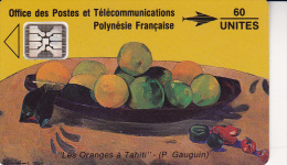 TELECARTE POLYNESIE FRANCAISE -GAUGUIN -PF 5A UTILISE - TB COTE : 40 € - French Polynesia