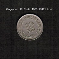 SINGAPORE     10  CENTS  1968  (KM # 3) - Singapore