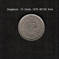 SINGAPORE     10  CENTS  1976  (KM # 3) - Singapour