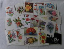 FLOWERS, BLUMEN, CVIJEĆE - Lot Of Hundreds Of Pieces, Viele Hunderte Von Stücken - 100 - 499 Cartes