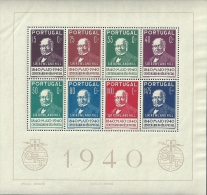 Portugal 1940 Sir Rowland Hill Postage Stamp Centenary 1º Centenario Selo Postal Souv Sheet  MNH - Rowland Hill