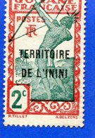 Territoire De L'Inini  RF 2c  Guyane Française - Andere & Zonder Classificatie
