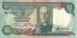 Angola 50 Escudos Marechal Carmona 1972 (Please See Scan) - Angola