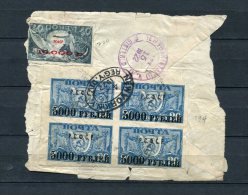 Russia/RSFSR 1922 Back Side Of Cover To New York USA (see Condition) - Lettres & Documents