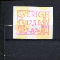 240287443 Zweden  POSTFRIS MINT NEVER HINGED POSTFRISCH EINWANDFREI Michel Set 1 - Viñetas De Franqueo [ATM]