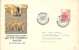 DENMARK  # LETTER FROM YEAR 1947 - Ganzsachen