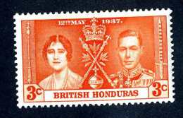 972 )  Br. Honduras 1937 Sc.#112  Mint* ( Cat.$.25 ) Offers Welcome! - Honduras Británica (...-1970)