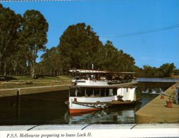 (113) Australia - VIC - PSS Melbourne Paddle Steamer In Loch II - Mildura