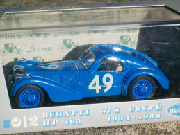 BRUMM - S 012  BUGATTI 57S COUPE TOURIST TROPHY  AVEC SA BOITE Scala 1/43 - Brumm