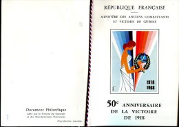 CM 9/11/68 :  50e Anniversire De La Victoire 1918 - WO1