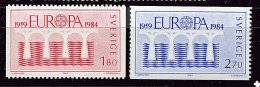 Suède ** N° 1252/81253 - Europa - Année 1984 - Neufs