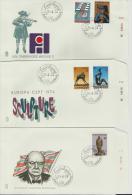 =LUXEMBURG  FDC*3 1974 - FDC