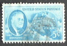 ROOSEVELT AND HYDE PARK ENTRANCE FRANKLIN DELANOR ROOSEVELT ISSUE Rotary Press Printing - Perf. 11 X 10 ½ - Used Stamps