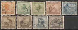 Congo Belge N°106,107,109,110,112,114 ,115,116,117 . Oblit Et Neufs (*) * MH - Neufs