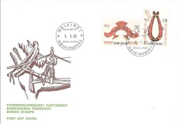 FINLAND   #FDC FROM YEAR 1980 - Storia Postale