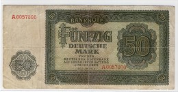 DEUTSCHEN NOTENBANK  -  50 Deutsche Mark   -  1948  - - 50 Deutsche Mark