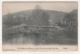 @ CPA LA VALLEE DU BOCQ, VU DU PONT DU CHEMIN DE FER, YVOIR, PROVINCE DE NAMUR, BELGIQUE - Yvoir