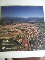 Alt424 Calendario 1988, Biella, Battistero, Piazzo, Monastero, Funicolare, Veduta Aerea - Grossformat : 1981-90